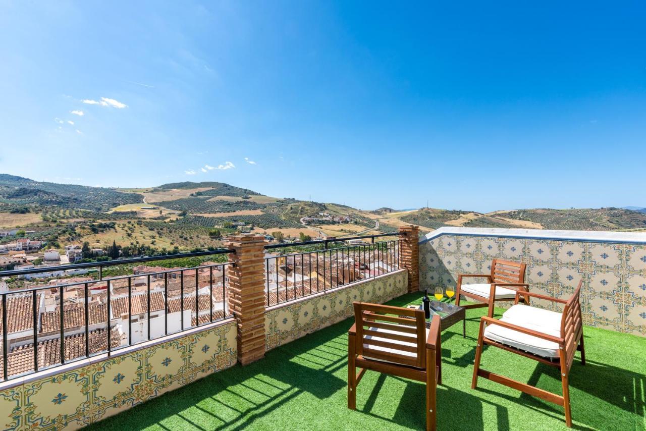 Hostal Casa Angelita Caminito Del Rey, Duplex Con Terraza En El Centro De Andalucia Valle de Abdalajís Exterior foto